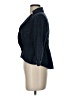 Leifnotes 100% Cotton Polka Dots Blue Blazer Size 2 - photo 5