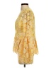 Boston Proper 100% Polyester Yellow Kimono Size 4 - photo 5