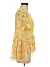 Boston Proper 100% Polyester Yellow Kimono Size 4 - photo 4
