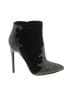 Just Fab Black Ankle Boots Size 9 - photo 1