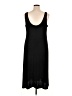 Natori Solid Black Casual Dress Size 1X - photo 2
