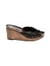 Donald J Pliner Brown Wedges Size 8 - photo 1