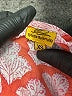 Roberta Roller Rabbit 100% Cotton Orange Kimono Size XS - photo 7