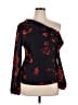WAYF Black Long Sleeve Blouse Size L - photo 1
