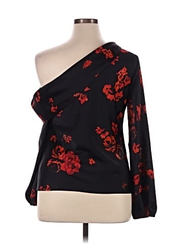WAYF Long Sleeve Blouse (view 2)
