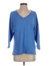 Lulu-B 100% Cotton Blue Pullover Sweater Size S - photo 1