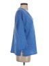 Lulu-B 100% Cotton Blue Pullover Sweater Size S - photo 4