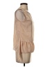 Zara Tan Sleeveless Blouse Size S - photo 4