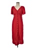 Old Navy 100% Viscose Red Casual Dress Size M - photo 1