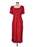 Old Navy 100% Viscose Red Casual Dress Size M - photo 2