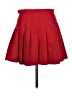 American Apparel Solid Red Casual Skirt Size M - photo 2