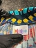 Lularoe Print Blue Casual Skirt Size M - photo 4
