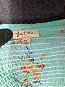 Lily White 100% Polyester Teal 3/4 Sleeve Blouse Size XL - photo 7