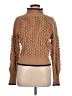 BCBGMAXAZRIA Tan Turtleneck Sweater Size L - photo 1