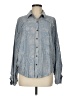 Fate Paisley Blue Long Sleeve Blouse Size M - photo 1