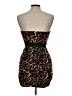 rue21 Animal Print Brown Cocktail Dress Size L - photo 2
