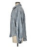 Fate Paisley Blue Long Sleeve Blouse Size M - photo 5