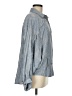 Fate Paisley Blue Long Sleeve Blouse Size M - photo 4