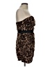 rue21 Animal Print Brown Cocktail Dress Size L - photo 4