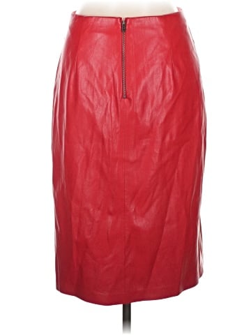 Alice + Olivia Faux Leather Skirt (view 2)