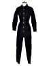 Something Navy 100% Cotton Black Jumpsuit Size S - photo 1