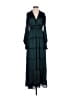 CeCe 100% Polyester Teal Casual Dress Size XS - photo 1