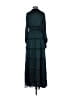 CeCe 100% Polyester Teal Casual Dress Size XS - photo 2