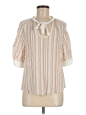 Reiss Short Sleeve Blouse (view 1)
