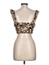 Blu Pepper Gold Sleeveless Top Size L - photo 2