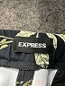 Express 100% Polyester Floral Black Casual Pants Size M - photo 7