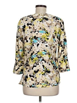 Doncaster Collection 3/4 Sleeve Silk Top (view 2)