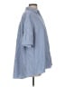 Max Studio Blue 3/4 Sleeve Blouse Size M - photo 4