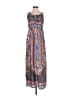 Runway Story 100% Polyester Paisley Blue Casual Dress Size S - photo 1