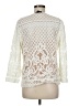 BCBGMAXAZRIA Ivory 3/4 Sleeve Blouse Size M - photo 2