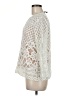 BCBGMAXAZRIA Ivory 3/4 Sleeve Blouse Size M - photo 5