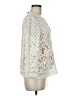 BCBGMAXAZRIA Ivory 3/4 Sleeve Blouse Size M - photo 4