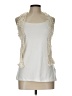 Roommates 100% Cotton Ivory Sleeveless Blouse Size L - photo 1