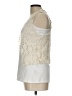Roommates 100% Cotton Ivory Sleeveless Blouse Size L - photo 5