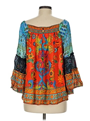 RUBY YAYA 3/4 Sleeve Blouse (view 2)