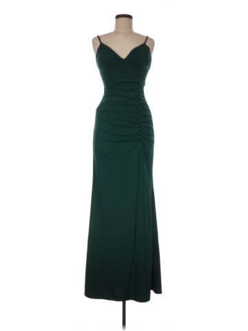 Emerald Sundae Cocktail Dress (view 1)