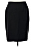 Ann Taylor Solid Black Wool Skirt Size 10 - photo 1