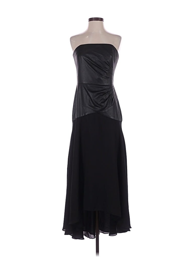 Pre-owned Shoshanna Cocktail Dress In Black