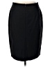 Ann Taylor Solid Black Wool Skirt Size 10 - photo 2