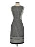 J.Crew Houndstooth Gray Cocktail Dress Size 00 - photo 1