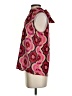 Ann Taylor 100% Polyester Pink Sleeveless Blouse Size S (petite) - photo 5