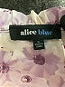 Alice Blue 100% Polyester Purple 3/4 Sleeve Blouse Size XL - photo 7