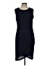 Apt. 9 Blue Casual Dress Size L - photo 1