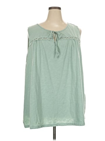 BLOOMCHIC Sleeveless Blouse (view 1)
