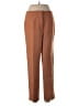 Ann Taylor Solid Brown Dress Pants Size 6 Petite - photo 1