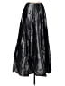 Scott McClintock 100% Acetate Metallic Black Gray Formal Skirt Size 6 - photo 2